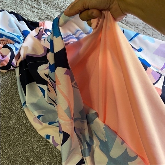 Nicole Miller Women's High-Low Cutout Back Dress - Picture 6 of 7